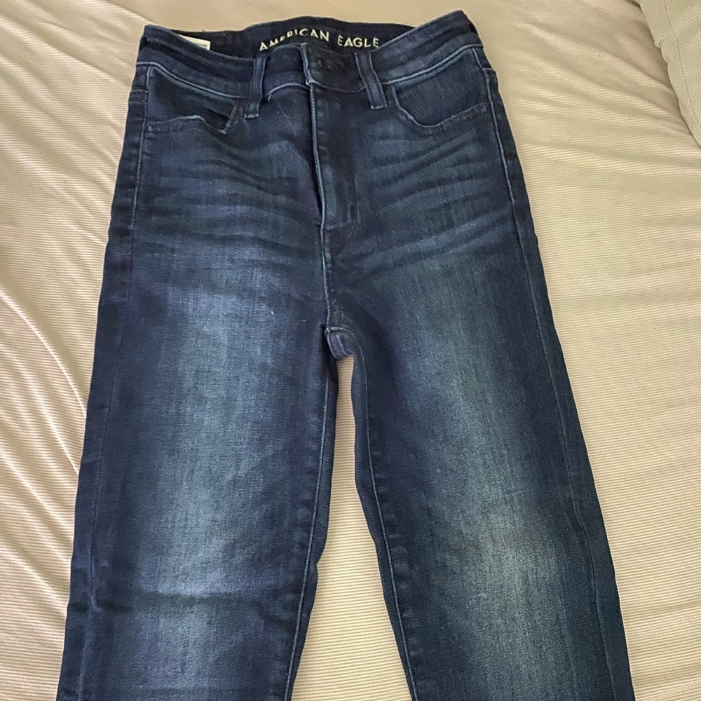 American Eagle High Rise Jeans!